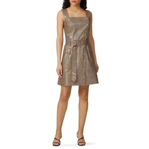 NANUSHKA Dress Lornea Snake Print  XS